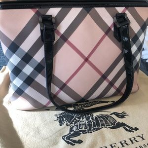 Authentic Burberry Nova Check Regent Tote